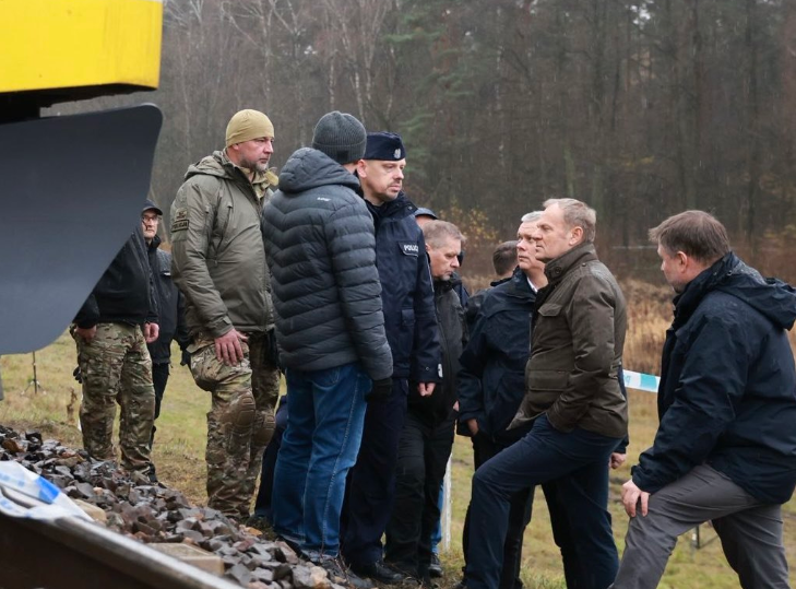 Взрыв железной дороги в Польше: у вероятного сообщника диверсантов нашли паспорта РФ
