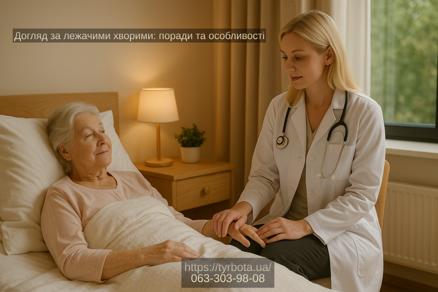 Догляд за лежачими хворими: поради та особливості