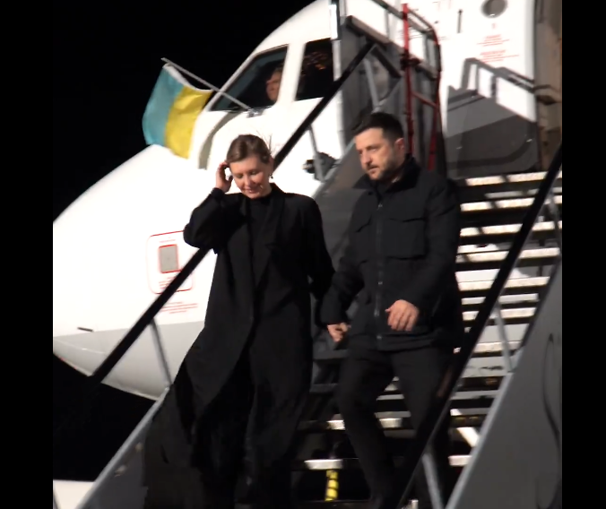 Зеленський прибув до Ірландії з першим офіційним візитом