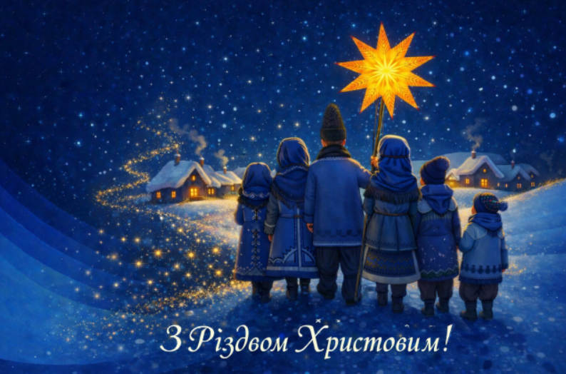 Зійшла Різдвяна зірка надії над незламною країною