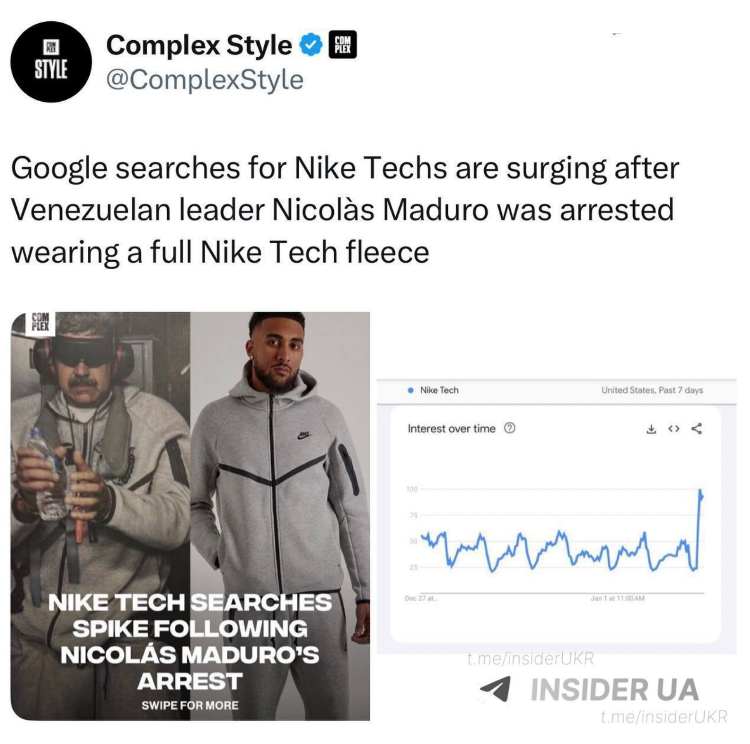 спортивний костюм від Nike