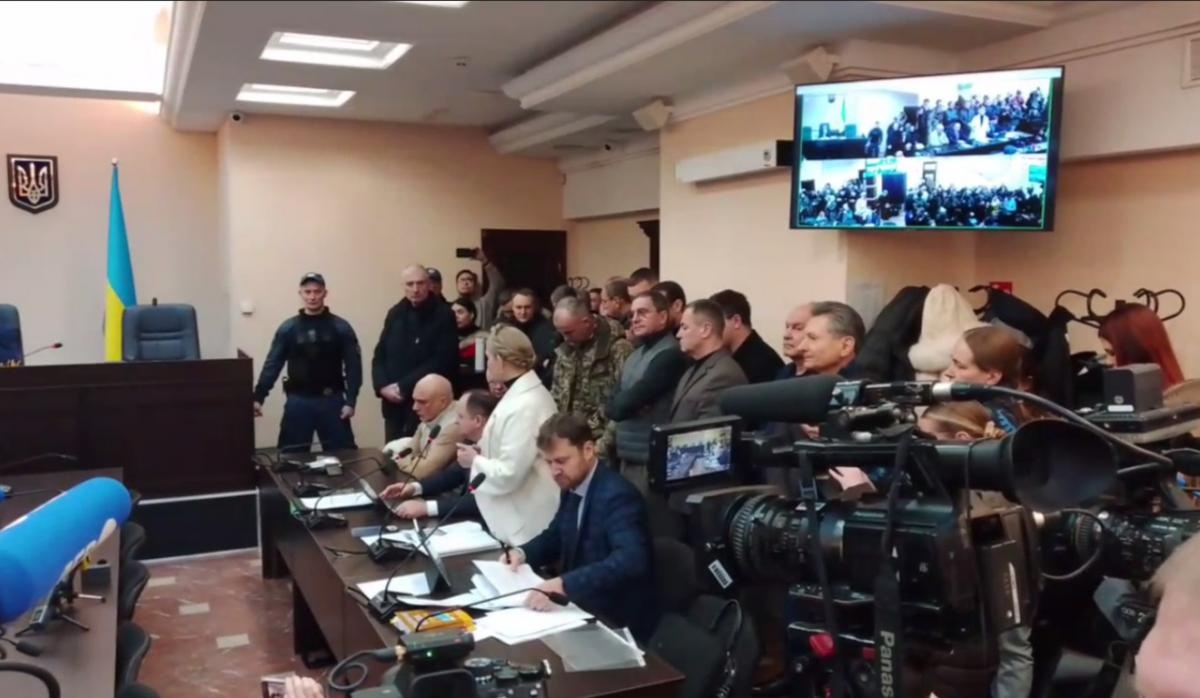 Тимошенко у суді уточнила, що розмови, яку опублікувало НАБУ, не було