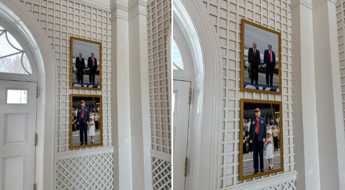 В Белом доме появилось фото Путина