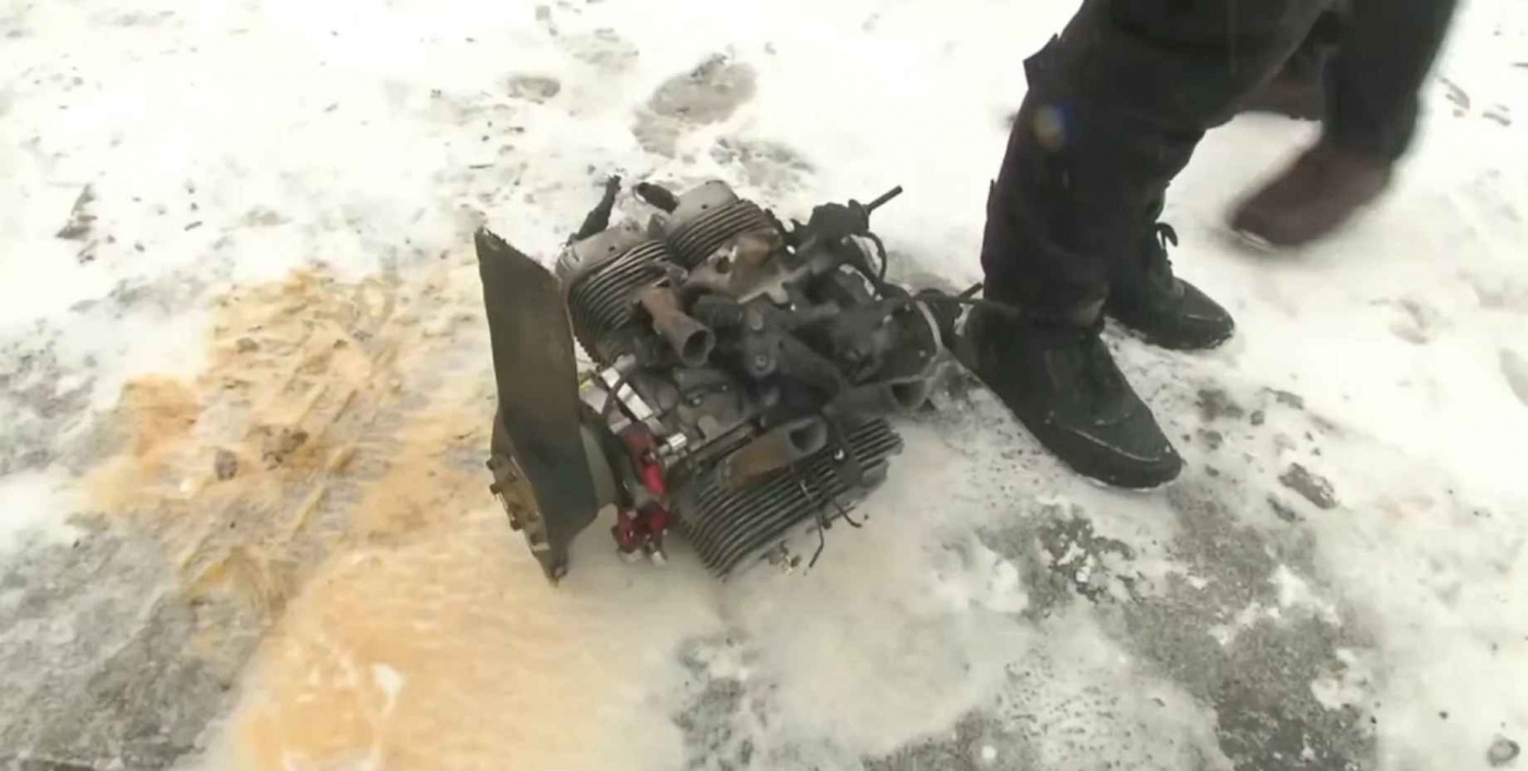 Водій розповів, як двигун "Шахеда" пробив скло та влетів у його авто