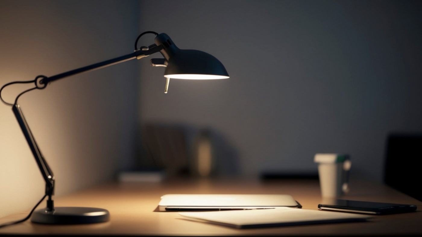 Настольная лампа на аккумуляторе: автономный свет для дома и работы