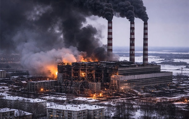 Бурштинська ТЕС відновлює подачу тепла після обстрілу