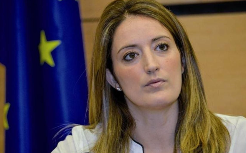 Очільниця Європарламенту розкритикувала ідею виборів в Україні під час війни