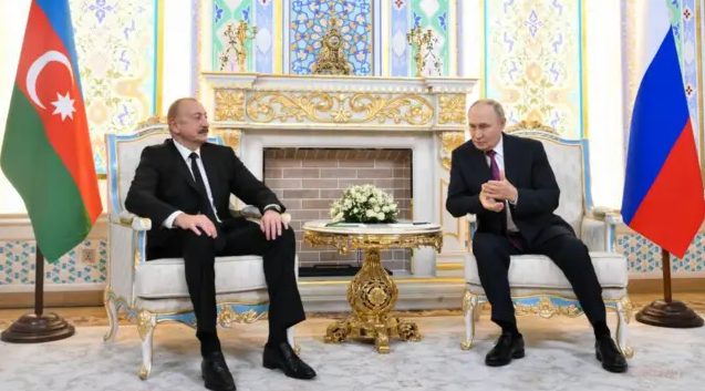 Алієв розповів, як РФ тричі атакувала посольство Азербайджану в Києві