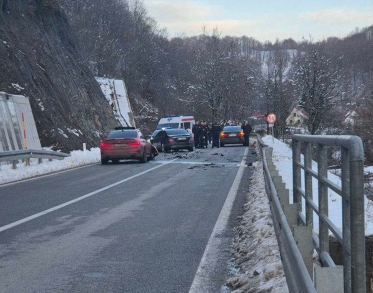 Українець на BMW врізався в автомобіль кортежу прем'єра Чорногорії
