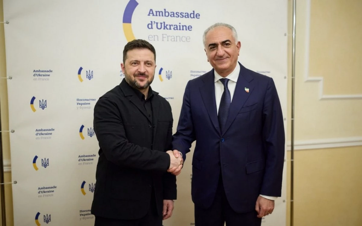 Зеленський зустрівся зі спадкоємним принцом Ірану: той попросив розмови віч-на-віч