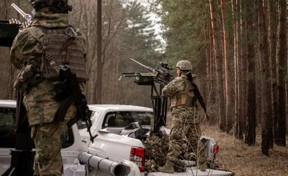 Атака дронов с пяти направлений, около 70 - 