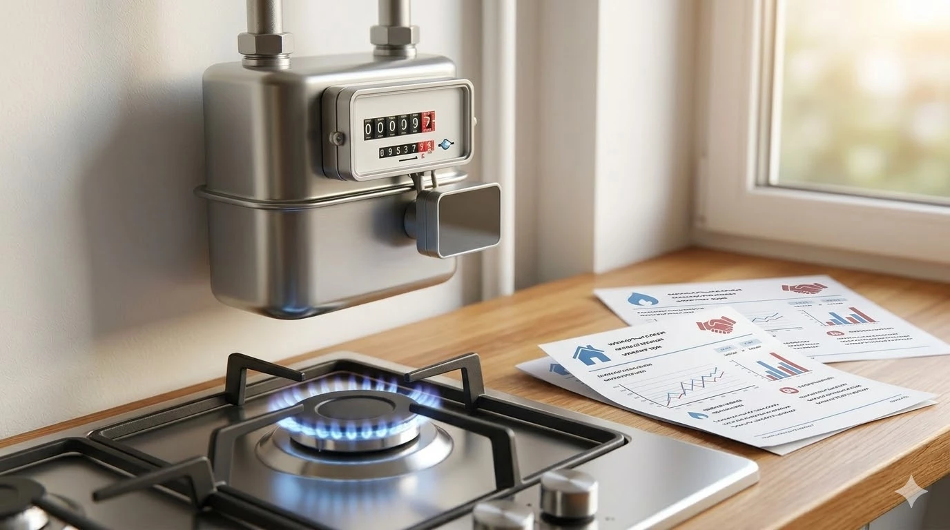 Газовий лічильник, квитанції за газ та доставку, сучасна газова плита. Тарифи на газ в Україні vesti-ua.net.