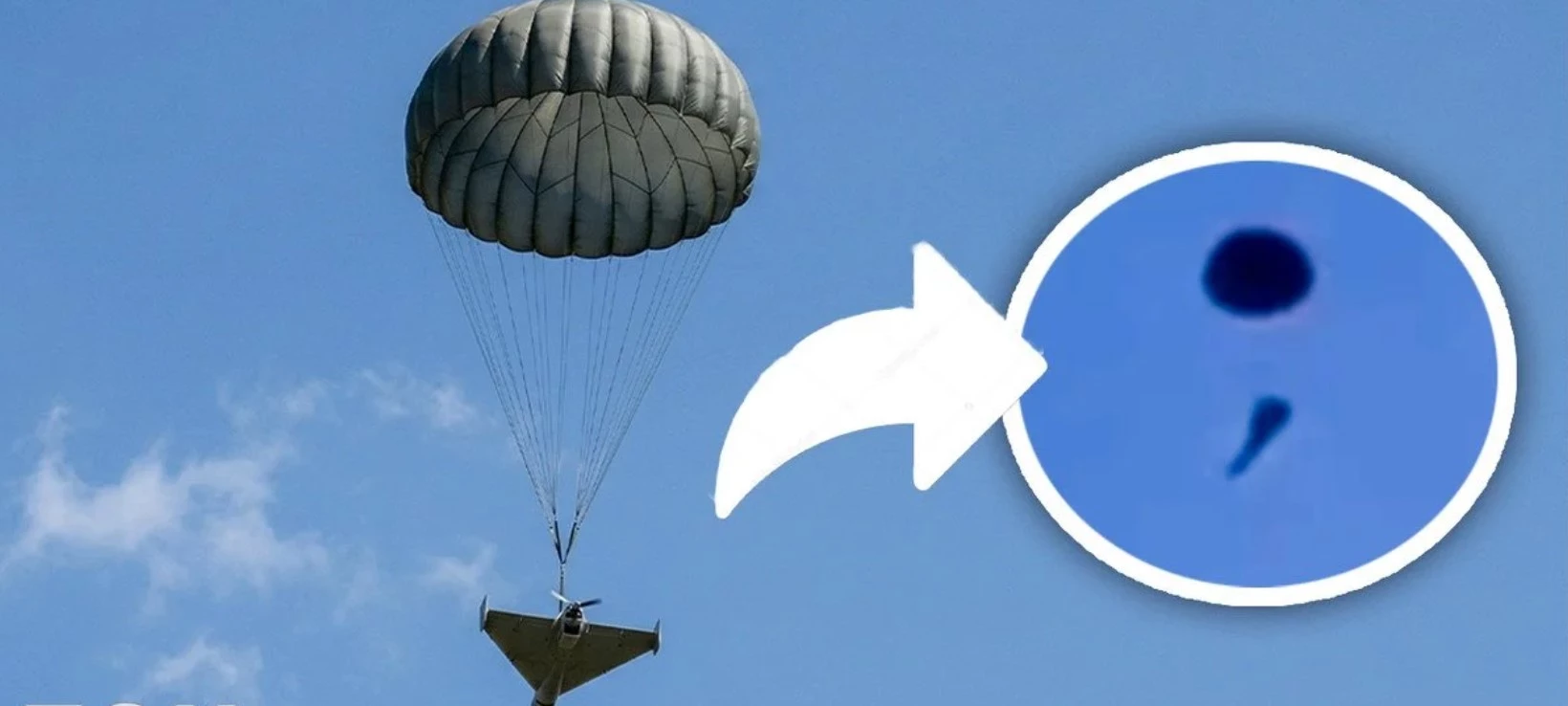 Над Харковом помітили дрон з парашутом: військовий пояснив, чи це нова загроза