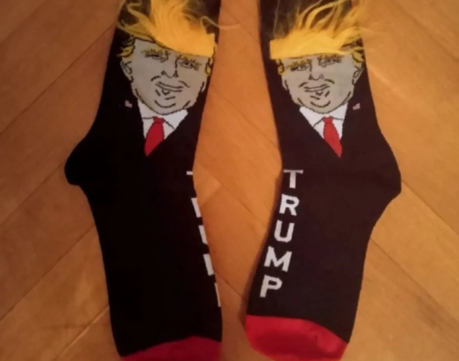 шкарпетки з Трампом