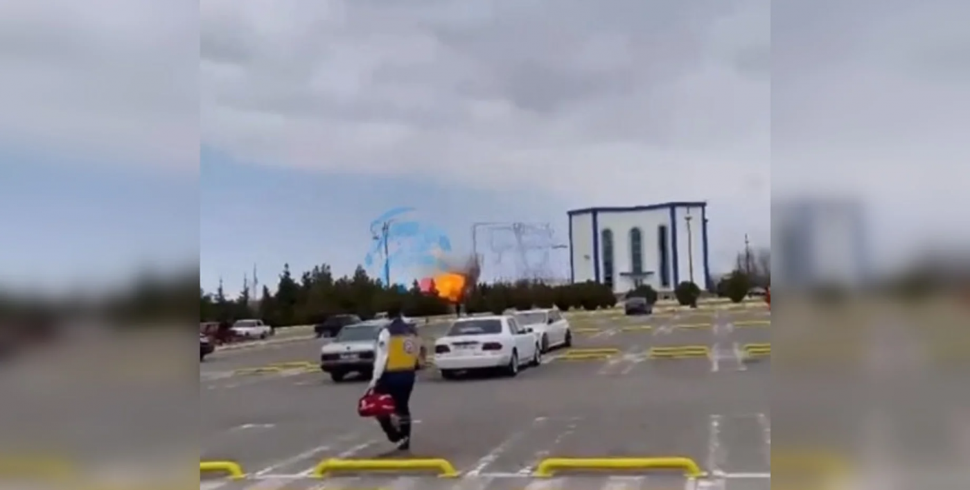 Іранський дрон ударив по аеропорту в Азербайджані