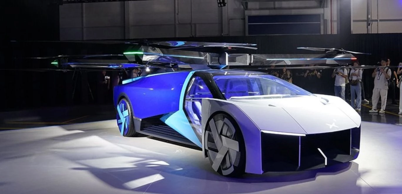 Летающие авто появятся в небе уже в 2027 году: Xpeng начнет массовое производство