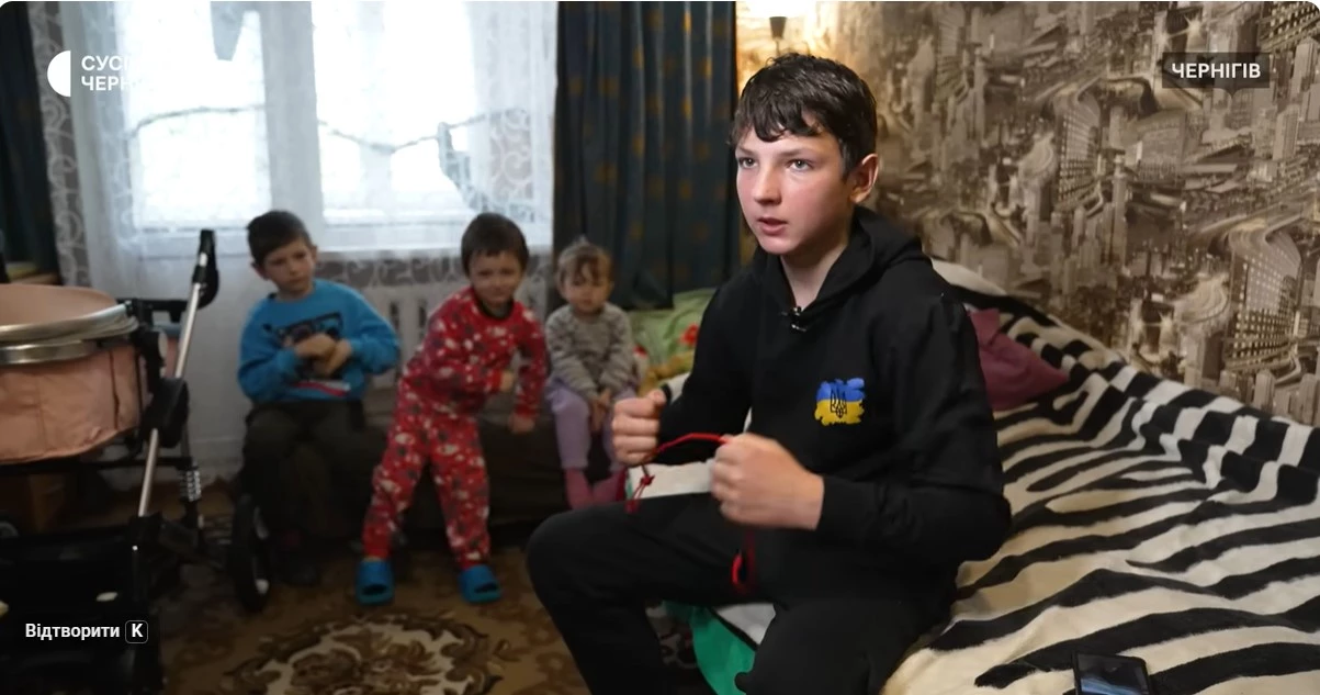 12-річний школяр із Чернігівської області знешкодив російський дрон на оптоволокні