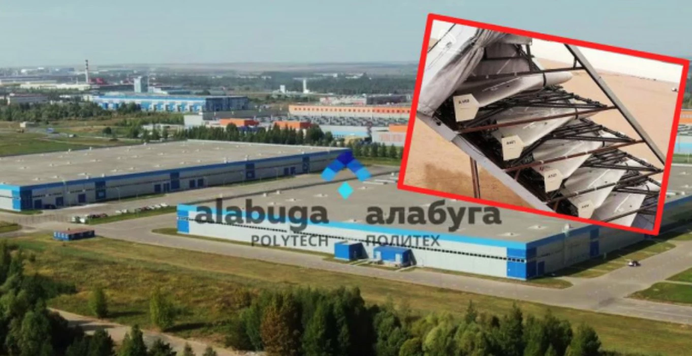 Спутники зафиксировали резкое расширение завода «Шахедов» в Татарстане.