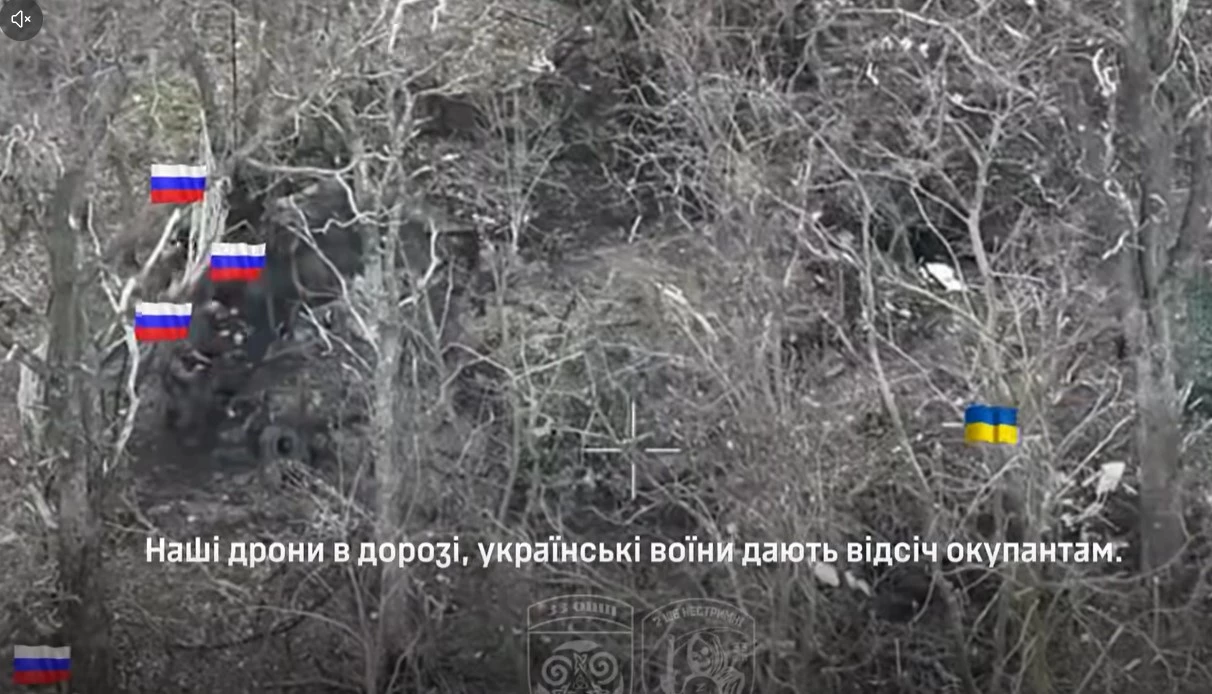 Украинский боец при поддержке дронов остановил штурм оккупантов на позицию