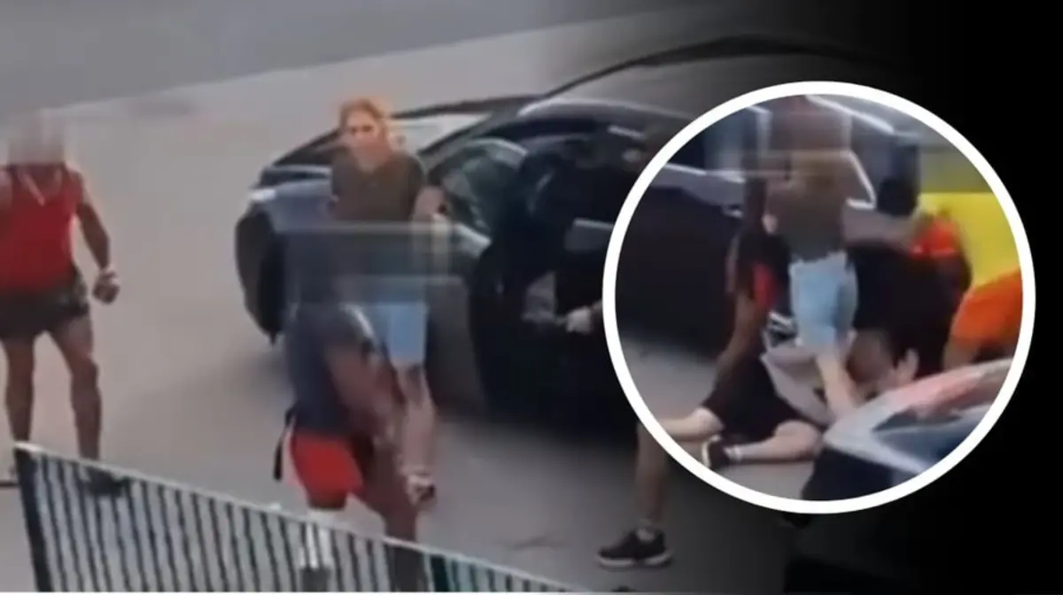 В польском Вроцлаве на улице жестоко избили пару украинцев