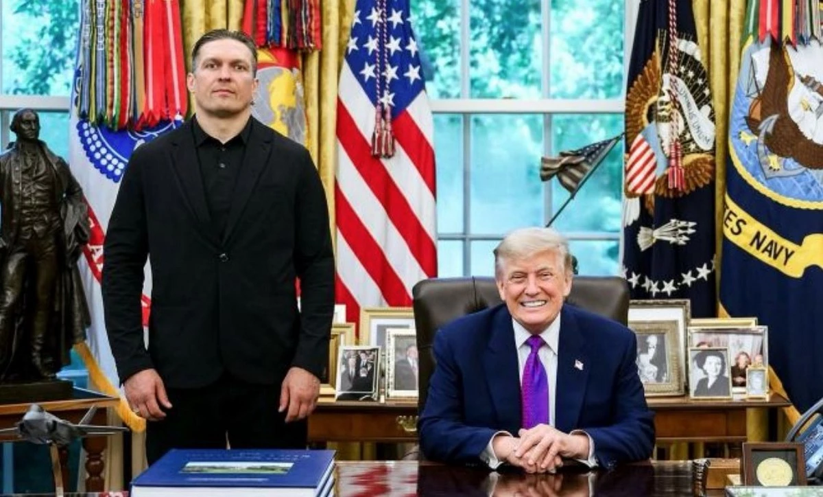 «Украинцы — победители»: WSJ раскрыл детали разговора Усика и Трампа в Белом доме