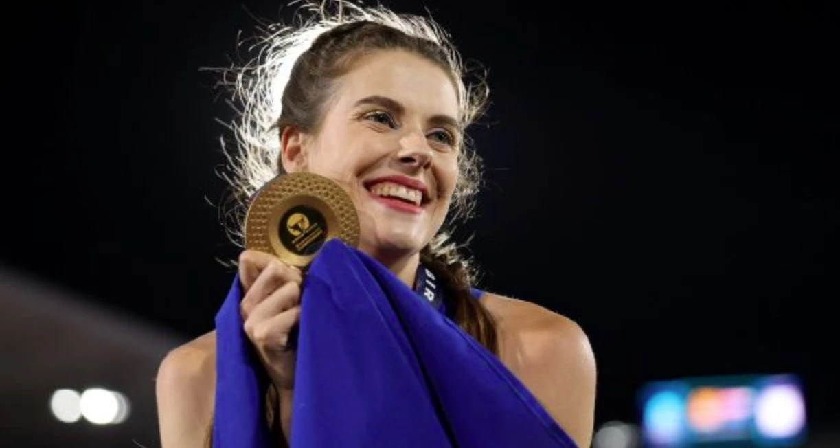 Ярослава Магучих стала трехкратной чемпионкой Европы в прыжках в высоту