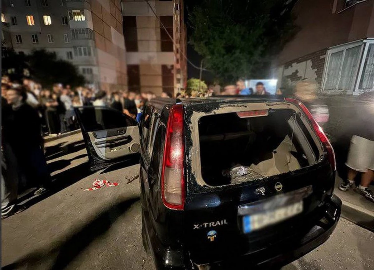 В Тернополе конфликт между жителями и сотрудниками ТЦК перерос в драку с пострадавшими