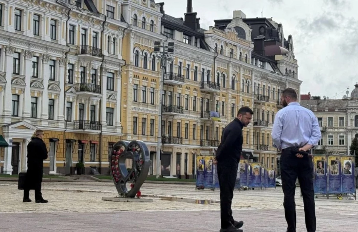 Віткофф і Кушнер прибули до Києва і зустрілися із Зеленським на Софійській площі