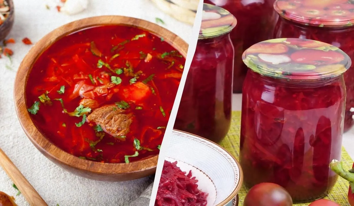 Самая вкусная борщевая заправка на зиму со свеклой: простой пошаговый рецепт