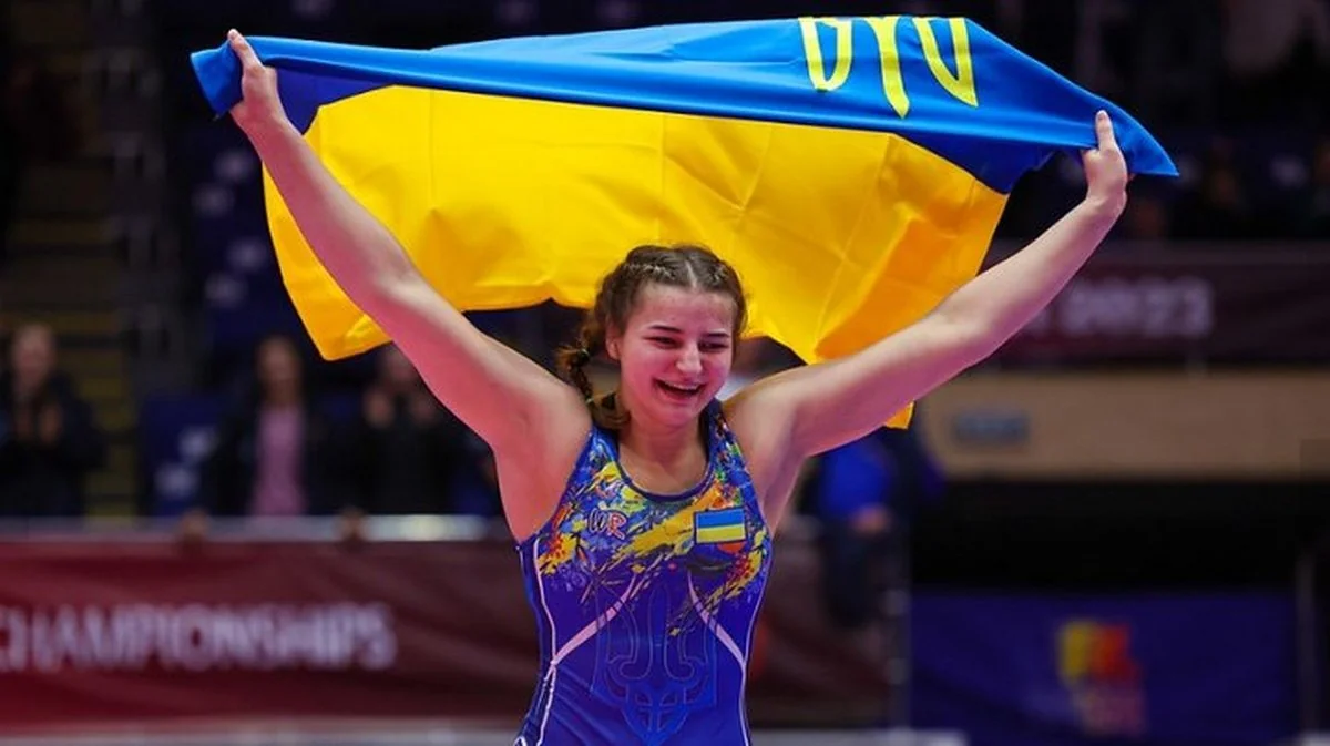 Украинка Анастасия Алпеева завоевала золотую медаль Чемпионата мира-2026 по борьбе